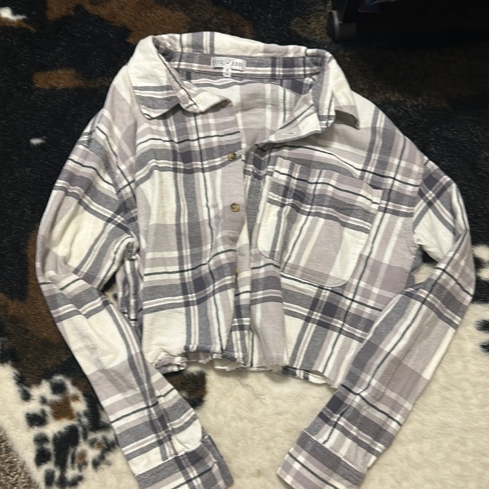 Cropped Flannel